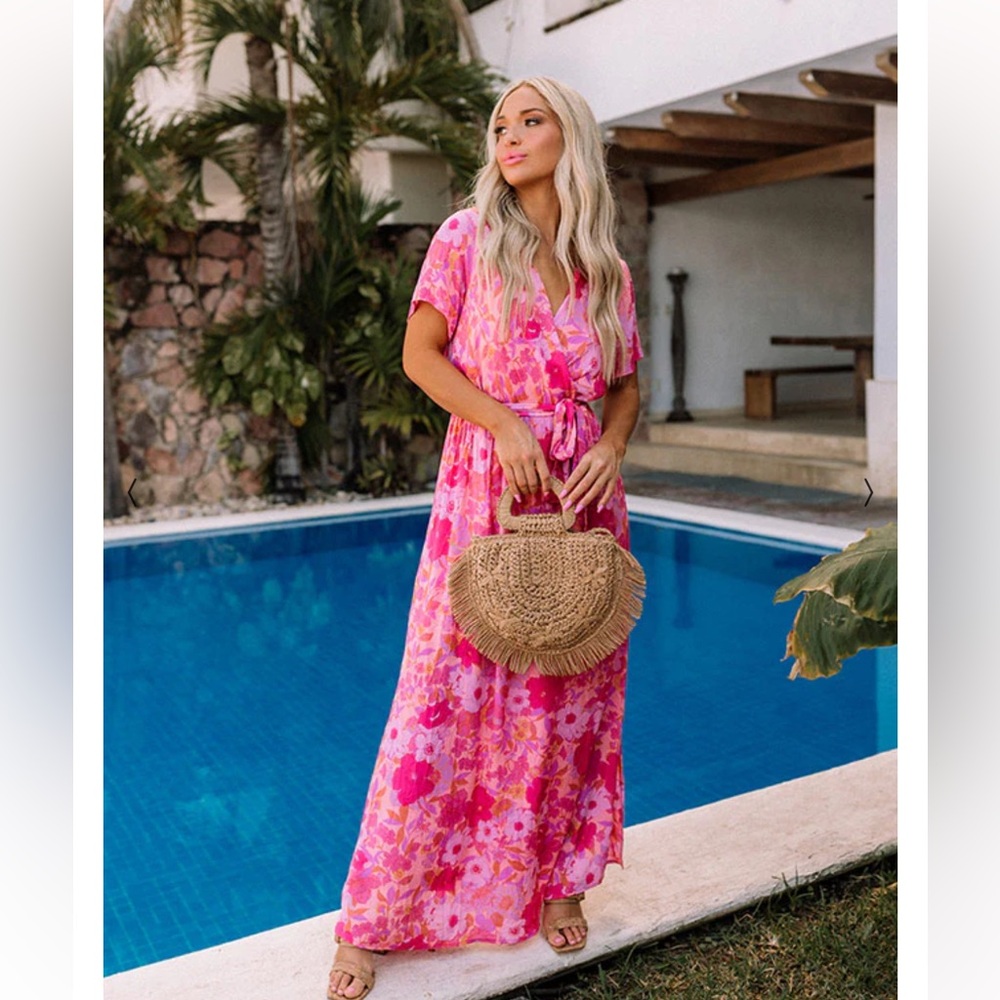 NWT Floral Maxi Dress